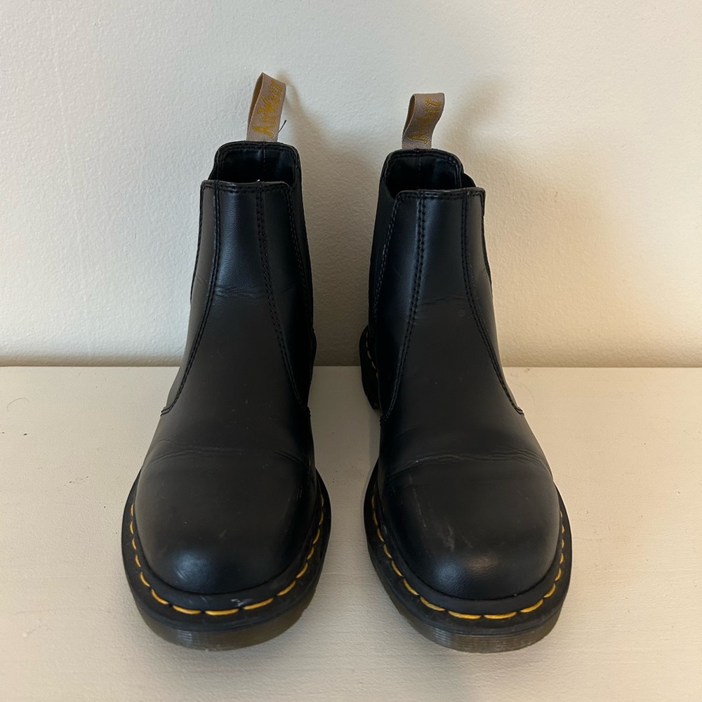 Dr. Martens Black Leather Chelsea Boots